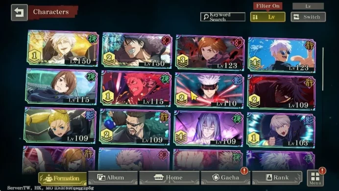 TW HK|PR 48|33K Cube|38 SSR 3 Limit [AWK Gojo A1,AEL ItadoriA1,Shoko Teen,Strongest Blue GojoA4,Etc]99 SSR Memo|Bilibili|JJK787