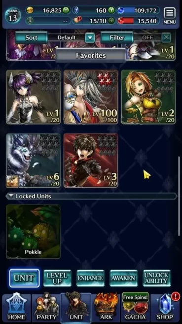 GLOBAL |Rank 13| Top Tier Unit [AoG Yuda, Ascended Roland, Telestio, AoG Labyreth, Etc] | 2 UR + 21 SSR Ark | Code Only (LC1224)