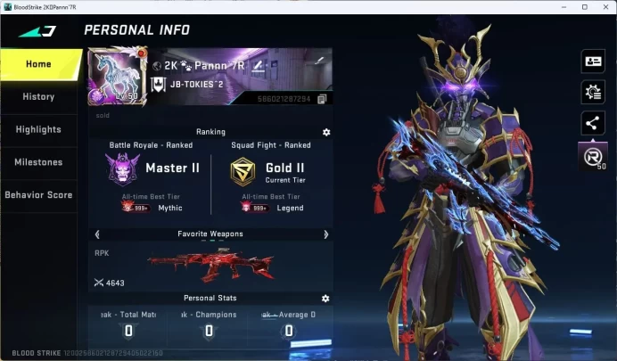 ASIA|ETERNAL=AK47(LVL3),GALIL(LVL3)|COLLAB=ZANPAKUTO,UZI,|LIMITED=BTFLY KNIFE,MP7,RPK,MP155|EVOLVED=FALDETAIL CEK SS BS597B