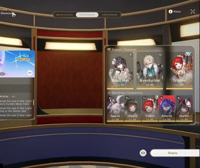 Asia|TL 68|11 Limited|B3+Sign,Sparxie,Saber,Lingsha,Acheron,Sparkle,Dante,Ruan Mei E2|Mc Female|Take Mail|Check SS(HSR6754)