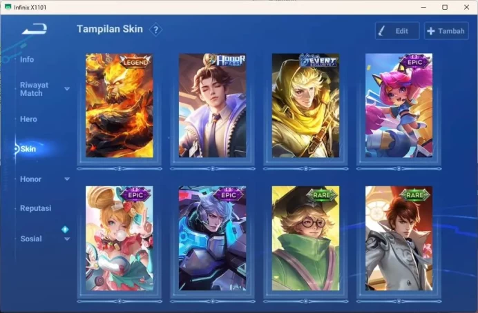 GLOBAL Hero 40 , skin 16 legen wukong more detail check ss HOK163B