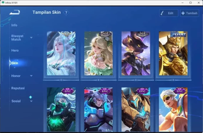 global | hero 58 skin 38 KIC luna, land shi, land gulguzi, more detail check SS HOK168B