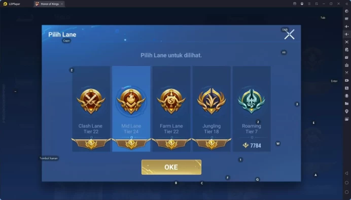 GLOBAL | 112H, 270S | 5 LGD 1 MYTH 3 LMB 3 SXD 2 FOX | More Good Skin Cek SS!! HOK209B