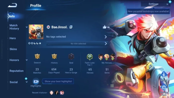 GLOBAL|HERO 65,SKIN 51 |Legend Lam,Sunce,LadyS |LNY Diao| Ultraman Menki |LOM Shi,Guiguzi cek ss for more HOK213B