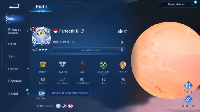 [GLOBAL] 93 Heroes & 70 Skins | BLESSED CHARLOTTE KIC LUNA LEGEND LIXIN AND LADY SUN LOM SHI FOX ARLY | DETAIL CEK SS HOK236B