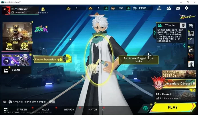 ASIA|Collab 7DS[AK47-Rhita,Karl98,QBZ95],BLEACH[Lv3 UZI,MELE-Zenpakuto,Toshiro,Byakuya]EVA-MCX,AOT-KAG6|14 ULTRA|NetEase|BLS4244
