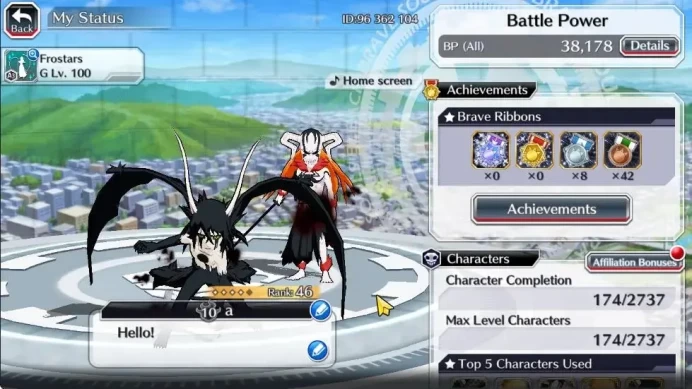 [GLOBAL]6K Orbs+Fresh All Story|Duo Crescent Veil,Patissier Yumichika,Brave [Retsu,Genryusei],Etc|CE ON|Klab ID|(BBS2632)