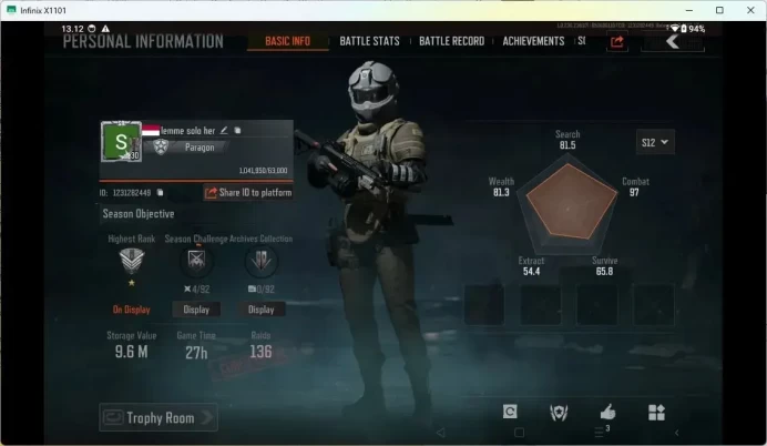 MOBILE Lvl 30 |SV 9,6M|CV 6,5M|MORE SKIN,DECRE VSS,B MACHETE MORE DETAIL CEK AB308B
