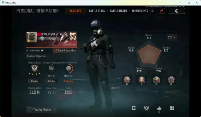 MOBILE Lvl 30 |SV 31,5M|CV 10,5M|MORE SKIN,KOI LR-AR2,DECRE LR-AR1,SS AX50,B,MACHETE,03 H,HLC TAC MORE DETAIL CEK AB313B