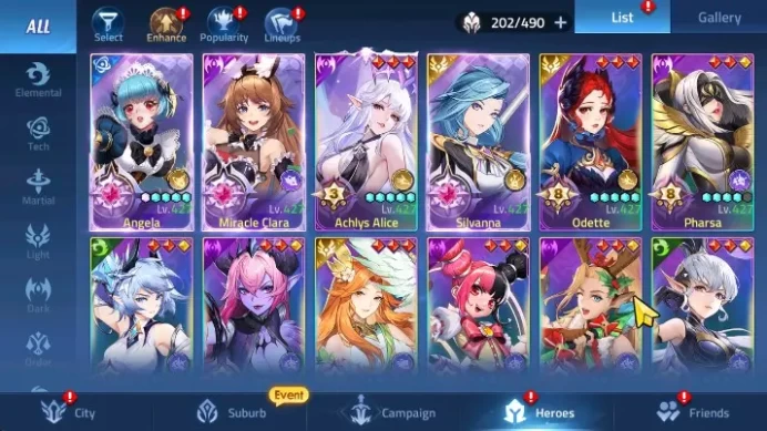 S70xxx L258 | 352M Power | VIP 10 | 9 UR | 3 Nexus | 44 Awakened | 3 Epic Skin: Hanabi, Achlys Alice, Sing Lunox | SS | RA202B