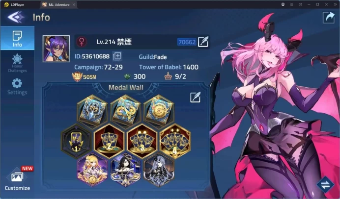 SERVER 70662 LV 214 HERO 281 5 FULL NEXUS 45 AWAKEN 8 UR 1 EPIC VIOLET SAMSARA 505M CAMP 72-29 FULL SS MLA013B