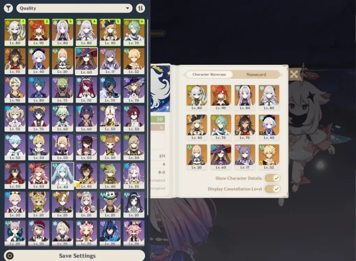 ASIA|AR 50|6 Limited +2(*5Weapon)|Skirk,Citlali,Mavuika,Nahida,Navia,Baizhu|Mc Male|Primo1800|IF4|TakeMail|Check(GI6056)