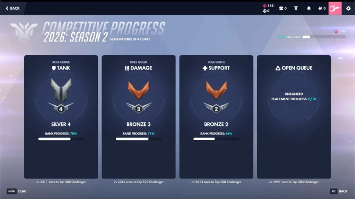 Silver Tank Bronze Dps Bronze Suport ( Handmade ) 50 Wins / Sms Verified / Full Access Instant Delivery