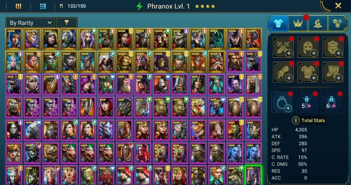 Starter acc with Vestele : 93k energy / 65 mln coins / Skorid, Oella, Morrigaine, Arix, Ninja + 20 Login Legendaries / Skullcrown