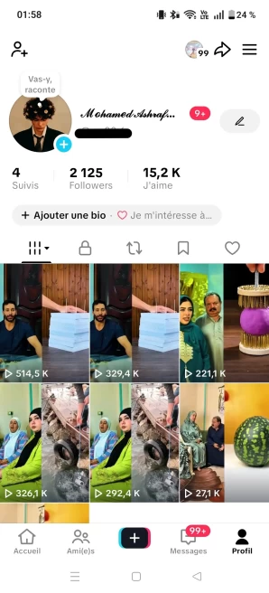 [Code A35] 2100 Followers + 15k Likes / 1.6 Millions View / Very Rare