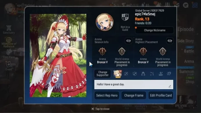 GLOBAL Unverif|New Era|2 ML(Salome,Lionheart Cermia)+Setsuka,Tenebria,Elvira,Roana|PoH ON|3,4K Stigma|Stove|Check SS(ES4546)