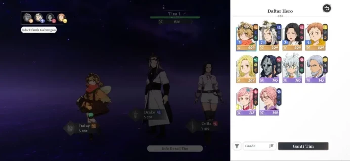 EUROPE | Fresh Starter Lvl 2 |4 SSR|,Daisy,Drake,King,Guila, +5SR | Act 1 Story |Log Netmarble|Take Email | RA460B