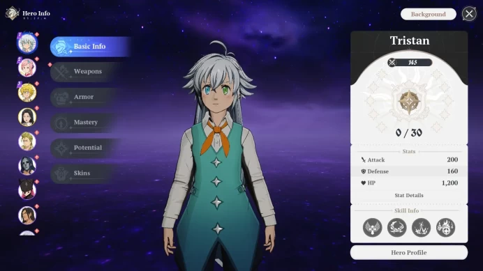 EUROPE | Fresh Starter Lvl 2 |2 SSR|Meliodas,Guila&7SR | Act 1 Story |Log Netmarble|Take Email |RA468B