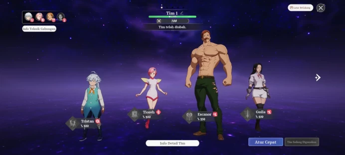 EUROPE | Fresh Starter Lvl 2 |2 SSR| Escanor , Guila  & 5SR | Act 1 Story |Free 2 Token SSR |Log Netmarble|Take Email | RA540B