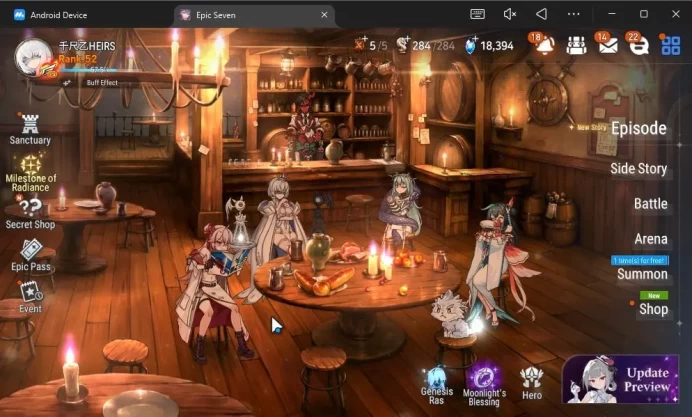 GLOBAL UNVERIF|New Era|4 ML(TE Kayron, ALaika, RRoana, MA Ken)+ Fenne,Tenebria,etc|Poh+Bless ON|59K Stigma|Stove|ES4289