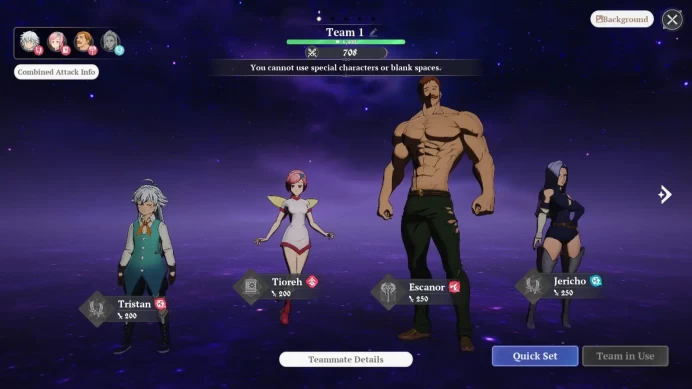 "EUROPE | Fresh Starter Lvl 2 |3 SSR| Escanor, Guila ,Jericho & 6SR | Act 1 Story |Free 2 Token SSR |Log Netmarble| RA581B