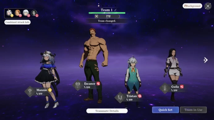 EUROPE|Fresh Starter Lvl 2|3 SSR|Escanor,Guila,Mannie&7SR| Act 1 Story|Free 2 Token SSR|Log Netmarble|SDO018B