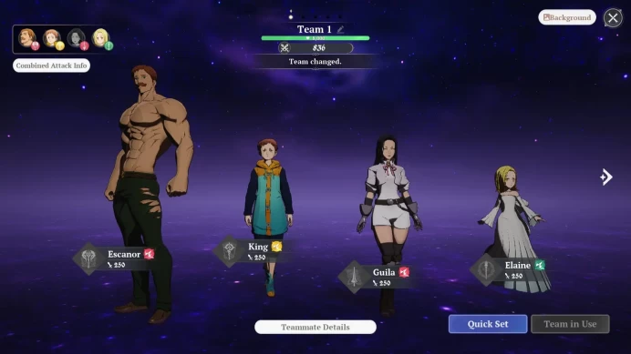 EUROPE|Fresh Starter Lvl 2|4 SSR|Escanor,Guila,King,Elaine&4SR| Act 1 Story|Free 2 Token SSR|Log Netmarble|SDO020B