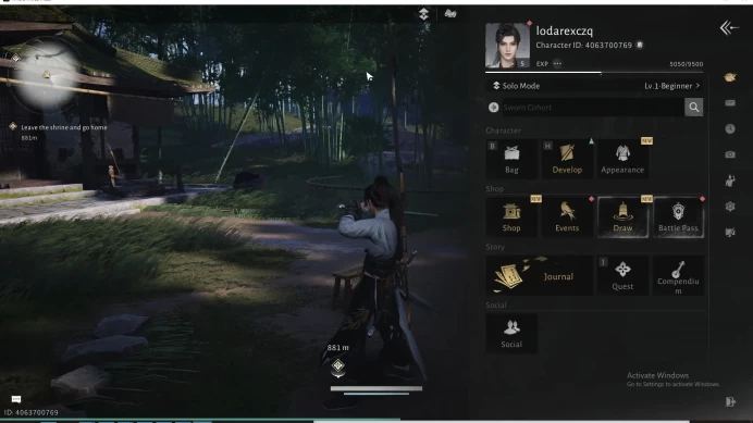 Global | 1 Harmonic Core | MC Male | Starter|Take Mail|Log Netease| RA139B
