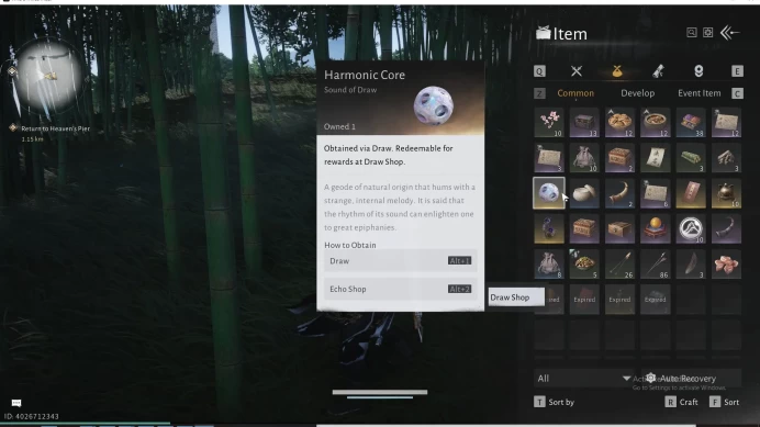 Global | 1 Harmonic Core | MC Male | Starter|Take Mail|Log Netease| RA140B
