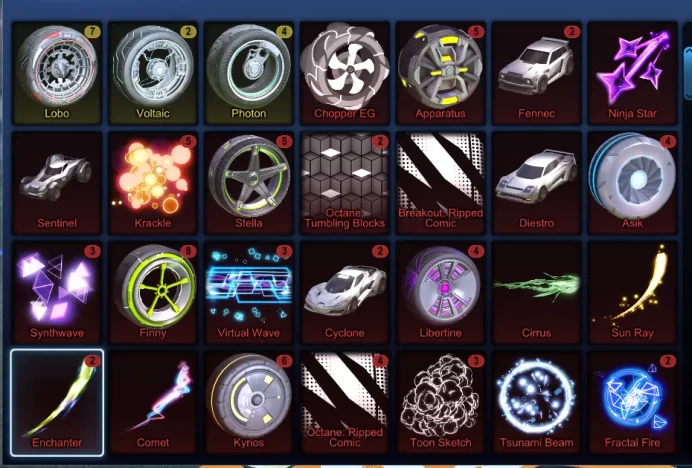 STOCK246 // Acc with Fennec, Endo, 200+ BM's / Exotic's / Import's,60+cars (K)