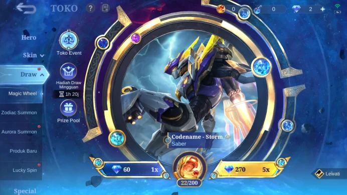 Hero 128|Skin 226|Legend Valir|KOF Karina|Transformers Roger|Epic Irithel GS Vexana Grock Vale ML093B