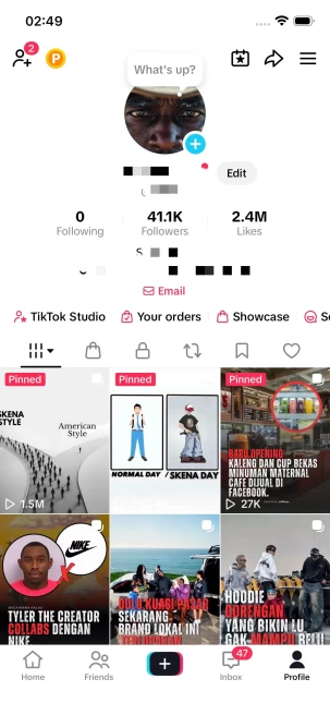 Instanly Delivery/41K Real Followers+2.4M Real Likes/ Tiktok Shop For Creator/ Live Stream/ Full Access
