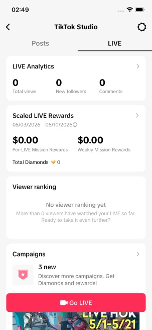Instanly Delivery/41K Real Followers+2.4M Real Likes/ Tiktok Shop For Creator/ Live Stream/ Full Access