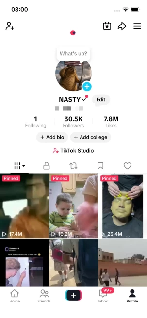Instanly Delivery/USA Monetized 30K Real Followers+7.8M Real Likes Account/ Creator Rewards Program Activated/ Full Access