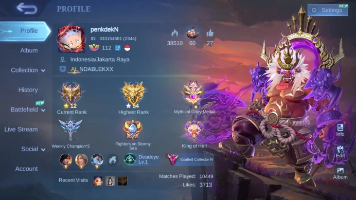 Hero 131|Skin 328|Legend Franco|KOF GS|Sanrio Angela|CC Yu Zhong Jawhead|Prime Beatrix|Luckybox Alice|Champion Harith ML172B
