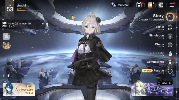 GLOBAL Lv53|6 SSR[Heidemarie,Seriniel,Rita,Khalipe,Haru,Renoa]+11 SR[Nia,Selena,Rei,Etc]+10 SR Part|+Selector Card|Stove|CZN1888