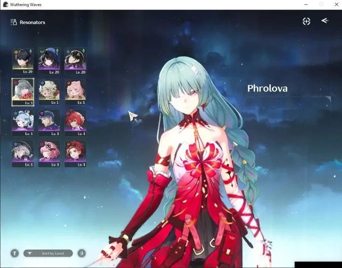 SEA|UL 91| Fresh Starter |1 Limited| Phrolova |Data Bank Lv 0|MC Male|Log Kuro+Google|Chack SS(WW3225)