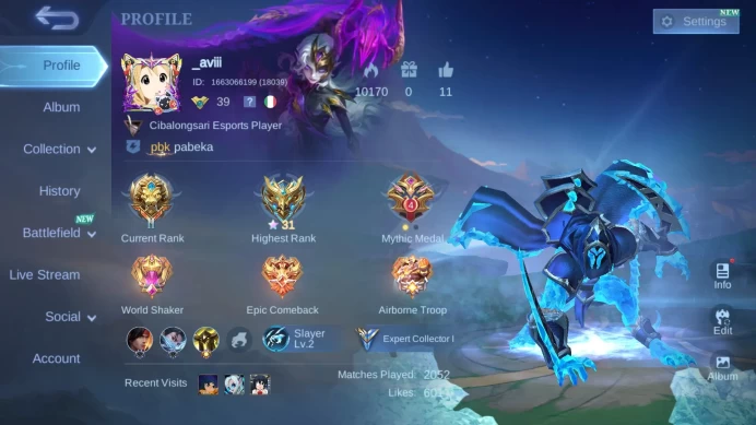 Hero 64 | Skin 158| Sanrio Floryn | CC Natalia | Luckybox Saber | P.ACE Fanny | Spongebob Cyclops | Naruto Vale ML567B