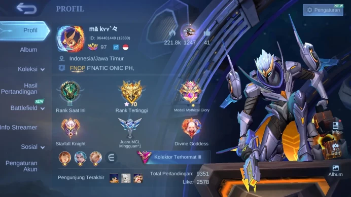 Hero 131 | Skin 348 | Legend Granger+Lunox | AllStar Moskov+Hanabi | Nexus Nolan | SV Hanabi | Ducati Irithel etc| ML573B