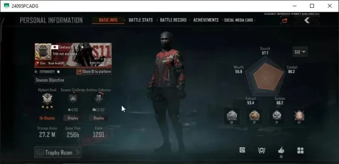 MOBILE Lv30|SV 27,2M|CV 9,4M|Urban Sport,Fortune Set|Arena FAL|AKM Prismatic,SQB MDR Speed,Etc|CN OFF|Infinite|SS(AB3095)