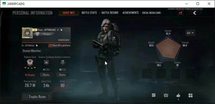 MOBILE Lv30|SV 26,7M|CV 22M|Wire Set|ET AK-74N,QS AKS-74U,GM AK-12,Forest MP5,Abomi Vector 9,Etc|CN ON|Infinite|SS(AB3096)