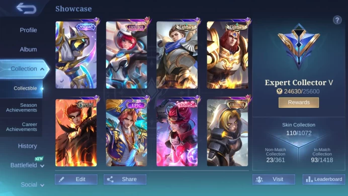 Hero 64|Skin 110 CC Natalia|Luckybox Kimmy|Zodiac Helcurt|Dtamer Valir|Lightborn Alucard Tigreal|Valentine Claude ML657B
