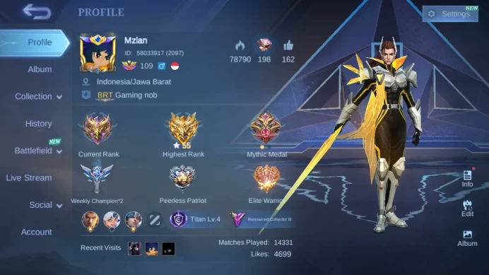 Hero 131|Skin 292|KOF Karina|CC Nata|Peace Fanny|Luckybox Saber|Champion Lancelot|Lightborn Fanny Alucard|Saber Freya ML740B