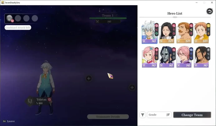 EUROPE |Fresh Starter Lvl 2|3 SSR| Escanor, King, Guila, & 5 SR |2 SSR Selector|Act 1 Story|Log Netmarble|Take Email|(SDO1096)
