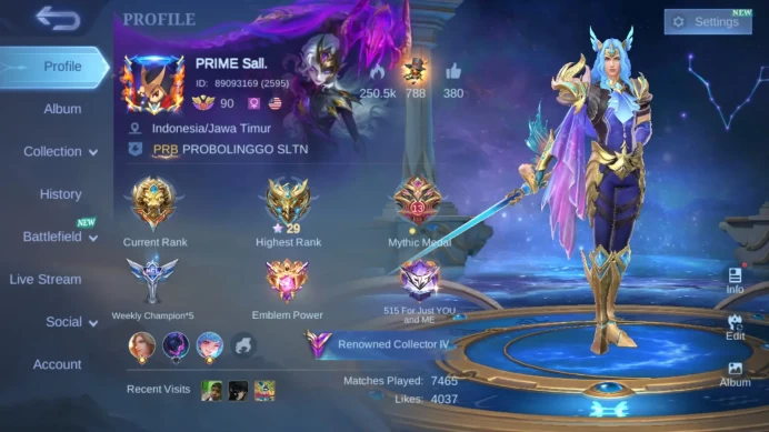 Hero 131|Skin 240|Transformers Roger|Panda Thamuz|Saint Seiya Badang|Peace Fanny|Luckybox Uranus|Zodiac Lance ML837B