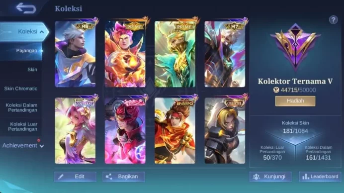 hero 115 , skin 181 prime granger, prime claude, rising lolita, rising uranus, summer claude, create granger  ML1213B