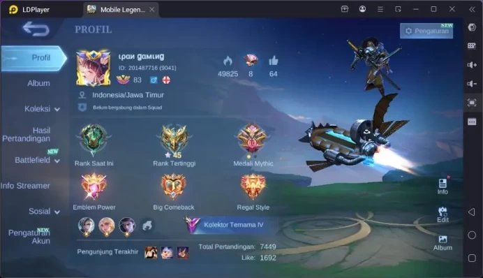 Hero 131|Skin 229|KOF Karina,Transform Roger,Sanrio Floryn,Lucky Moskov-Kimmy,CC Natalia,Dtamer Lancelot|Check SS|ML1223B
