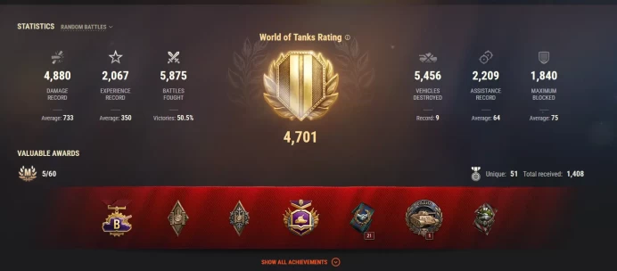 GOLD II/1* IX / World of tanks / WOT / see the picture / PLS Read Description / kristi