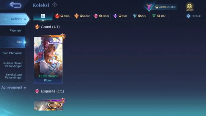 Hero 112 Skin 203 | Sanrio Floryn | Lightborn Granger, Harith | CC Nata | Gaara | Seiya Badang | Dtamer Masha. Ling ML1351B