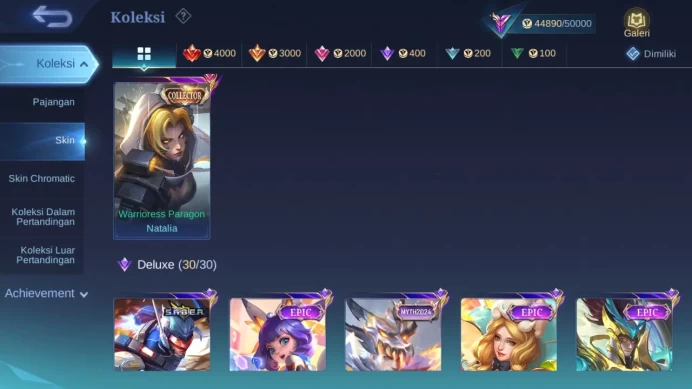 Hero 112 Skin 203 | Sanrio Floryn | Lightborn Granger, Harith | CC Nata | Gaara | Seiya Badang | Dtamer Masha. Ling ML1351B